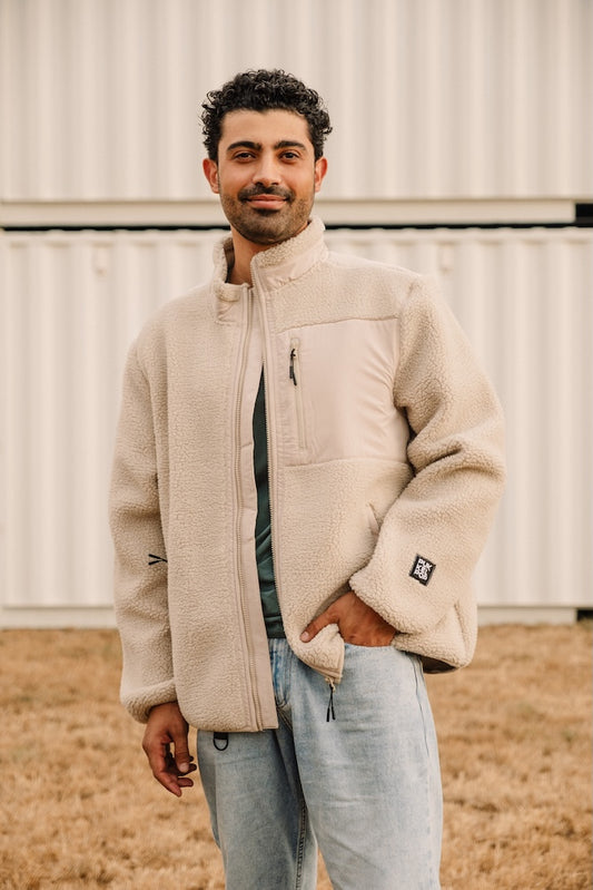 F10. Pukkelpop sherpa jacket