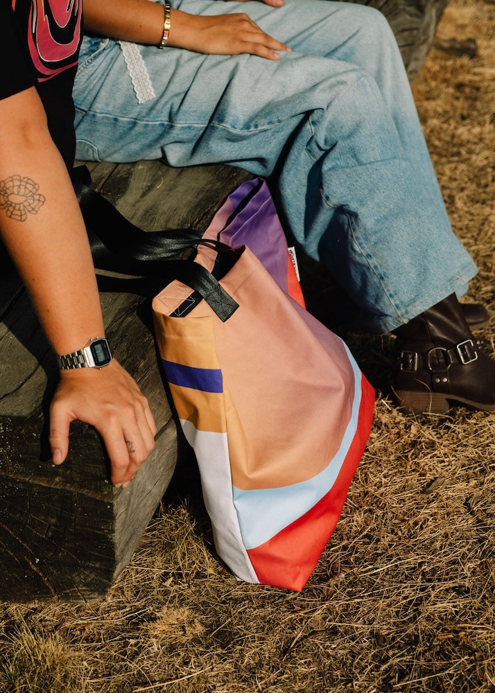 F26. Recycled Pukkelpop XL shopper